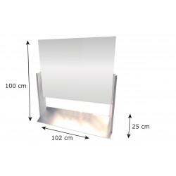 Paroi de protection 100cm